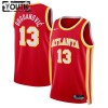 Atlanta Hawks Bogdan Bogdanovic 13 Nike 2022-23 Icon Edition Punainen Lasten Pelipaidat Swingman